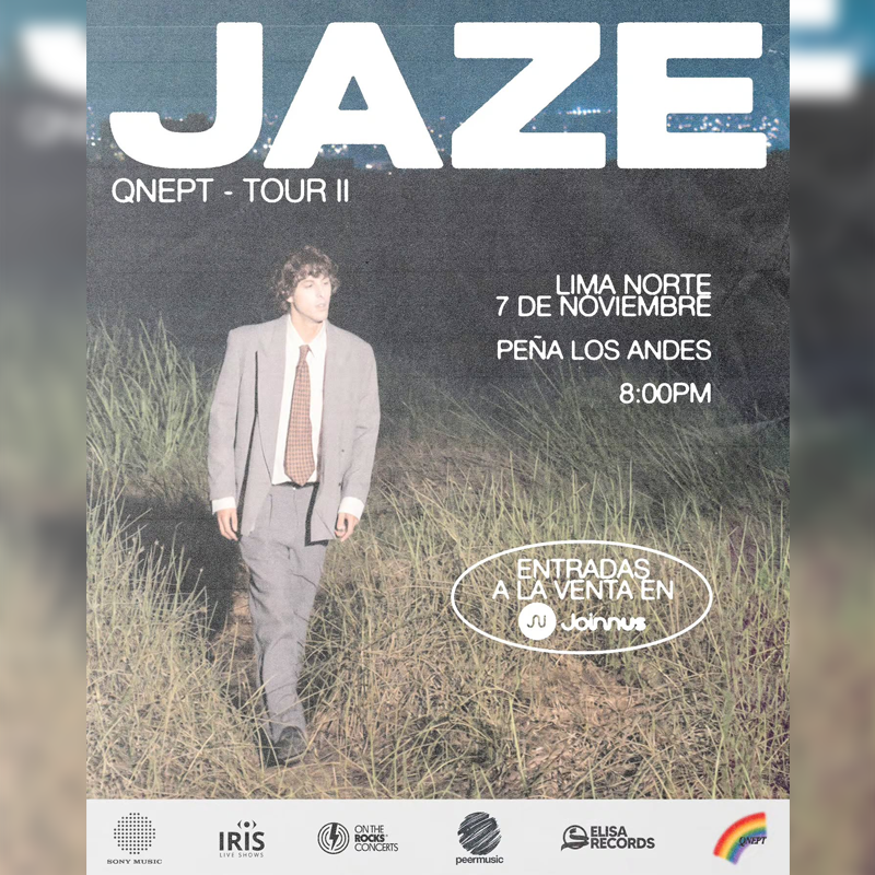 Jaze en Lima Norte 2026: el QNEPT Tour II llega a Independencia