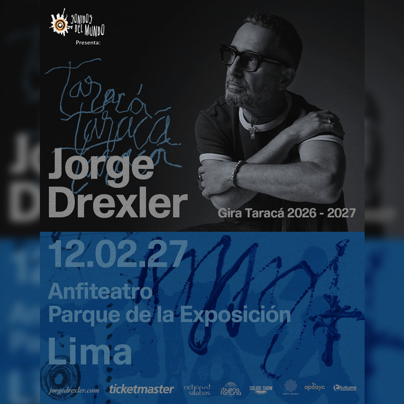 Jorge Drexler en Lima 2027: Gira Taracá en el Parque de la Exposición