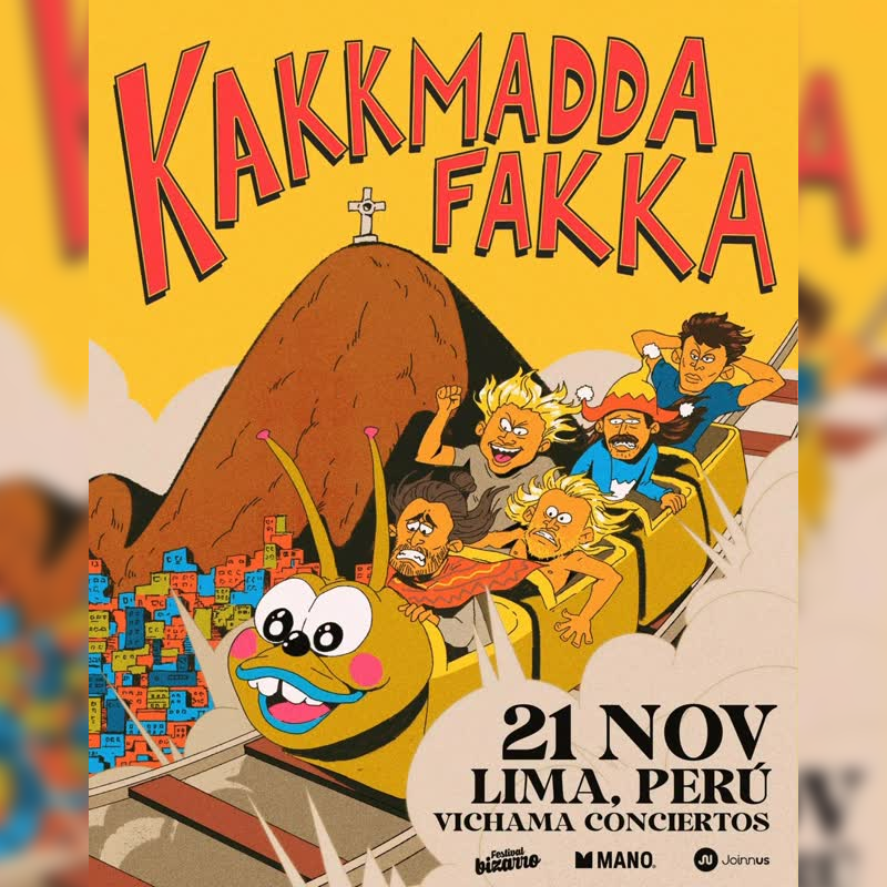 Kakkmaddafakka en Lima 2026: Indie rock noruego en Vichama Conciertos