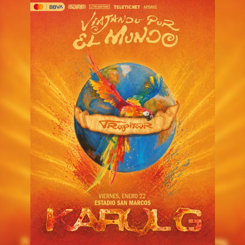 Concierto Karol G en Lima 2027: Tropitour en el Estadio San Marcos