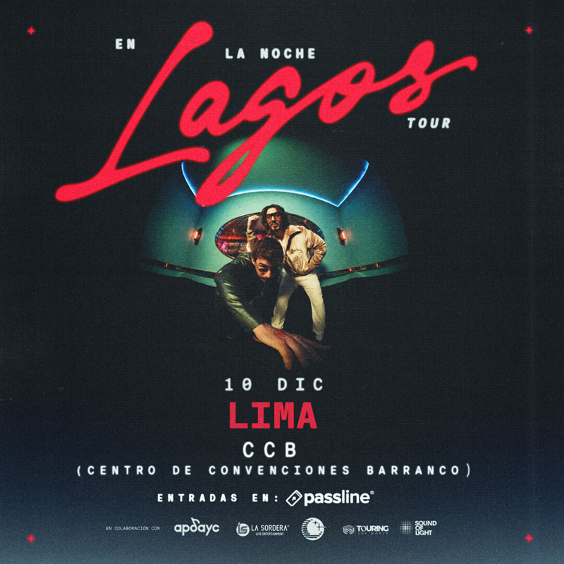 Lagos en Lima 2026: En La Noche Tour en CC Barranco