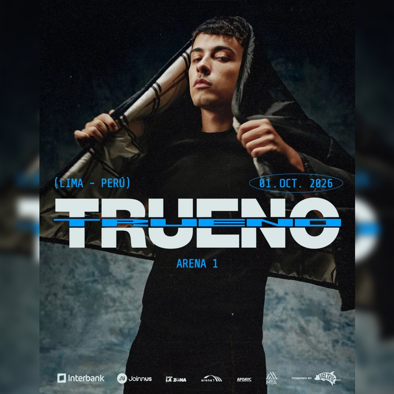 Trueno en Lima 2026: el rapero argentino regresa con su gira