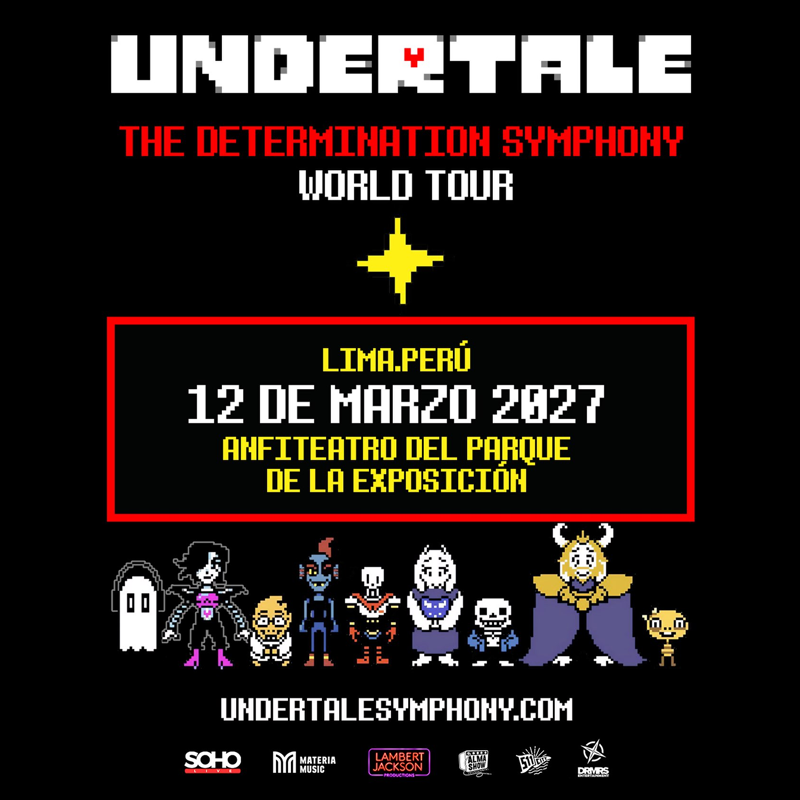 Undertale en Lima 2027: The Determination Symphony
