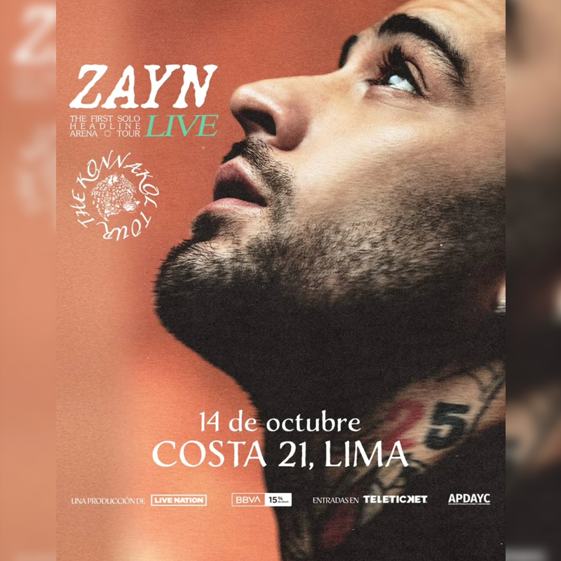 Zayn en Lima 2026: El esperado debut de la estrella británica en Perú